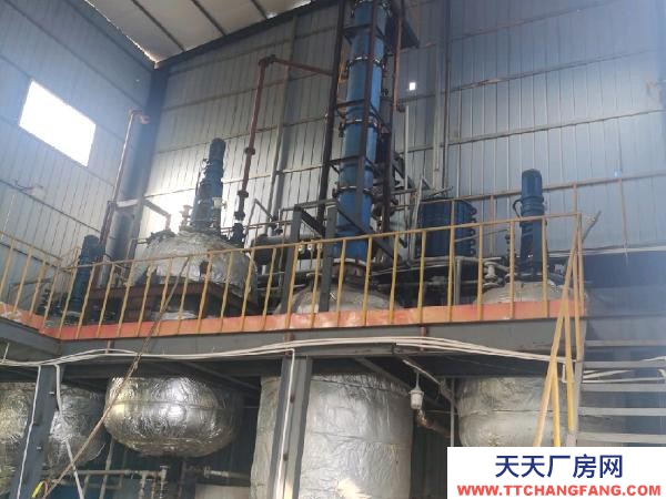 宜春市萬載化工廠房出租，反應釜出租代工各類膠水、涂料、中間體。