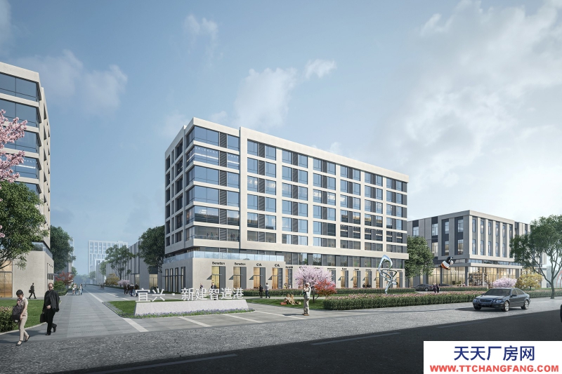 出售宜興新建框架結構雙層廠房層高7.9米