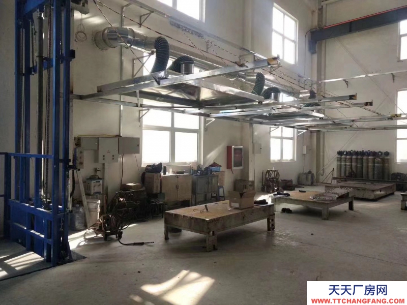 可做橡膠上天車的園區單層紅本廠房