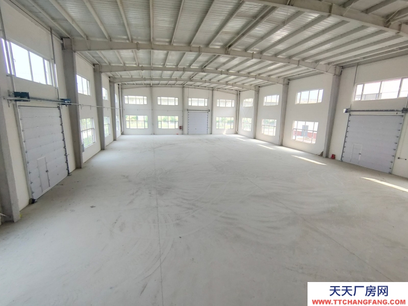 可做橡膠上天車的園區單層紅本廠房