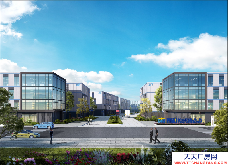 800㎡起售 雙層廠房 獨門獨戶 二類工業用地 50年獨立產權