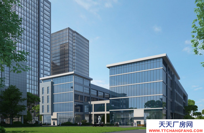 東廣人工智能谷，成華區三環邊龍潭功能區國資標準化廠房出租