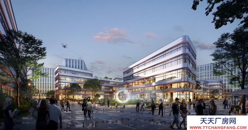 核心功能區電子信息產業園廠房出租，面積區間600-5000，配套完善