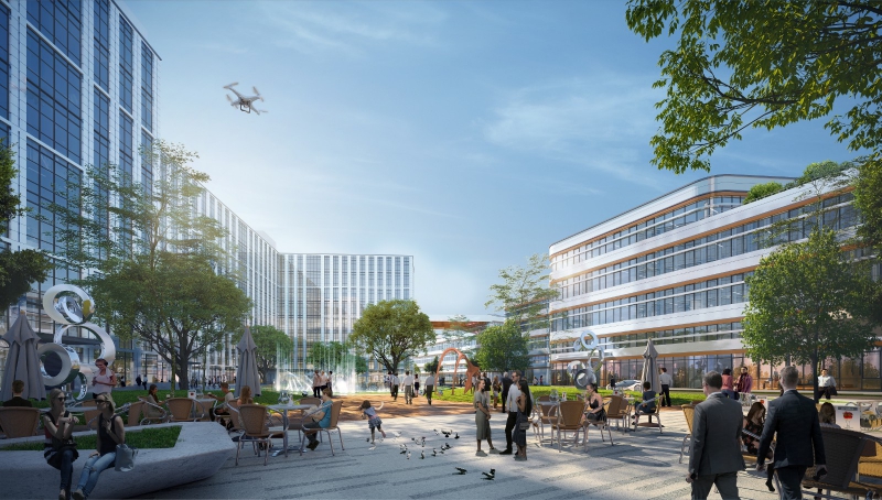 成都高新西區優質廠房出租，緊鄰華為，京東方，配套好，鄰里好。