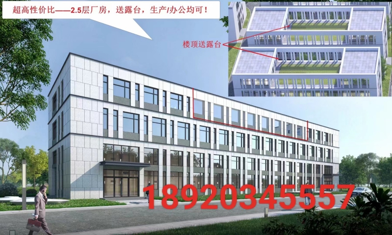 獨門獨院單層12米 50年大產權廠房出售