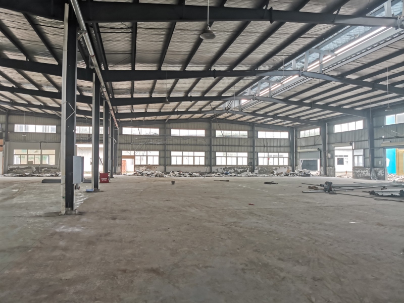 成都6000平鋼結構廠房出租，可做食品、包裝生產，亦可倉儲物流