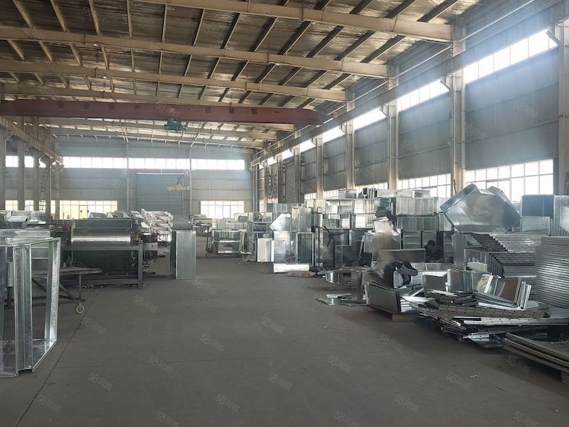 (出租)經開區800鋼結構帶雨棚 帶5噸行車,適合加工倉儲辦公!