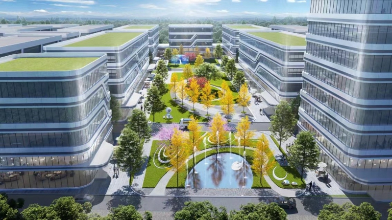 成都天府新區廠房出售！獨棟別墅帶花園！50年產權可分割！