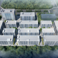 【屋頂2m超高女兒墻，打造企業家的私人花園】