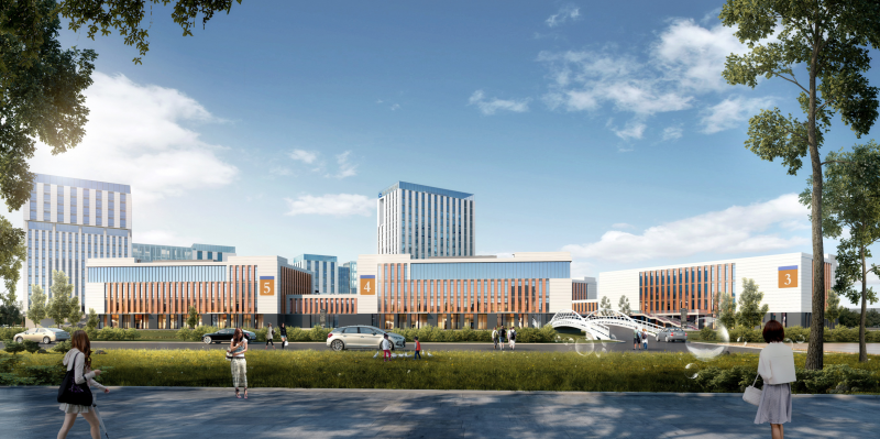 匯通湖畔旁，中央商務CBD，天府中藥城孵化園