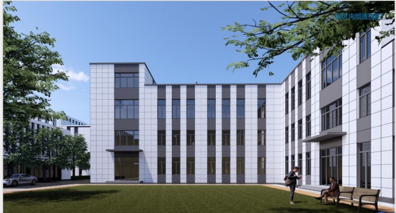 2.5層標準框架廠房首高8.1米,柱距跨度大,生產辦公均宜,可隔層可定制,環評