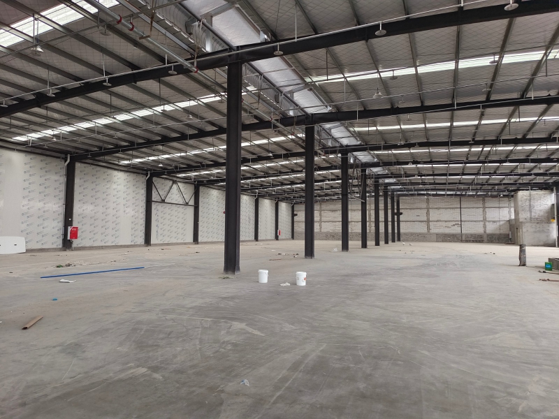 邛崍肉制品廠房出租3700平,全新鋼結構廠房