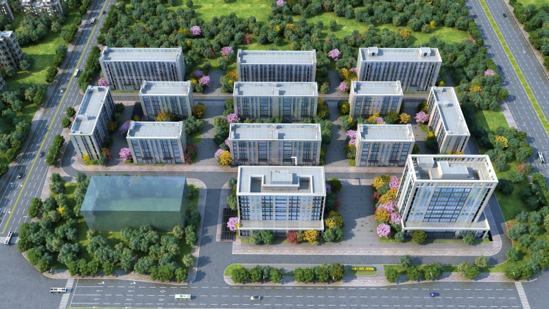 【地鐵口！主城廠房出售，300-9000㎡獨棟分層廠房】