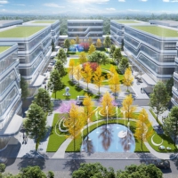 國家級新區唯一可分割銷售50年產權可生產研發中試辦公花園式廠房